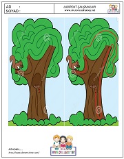 okul öncesi labirent bulmacai çalışma sayfaları